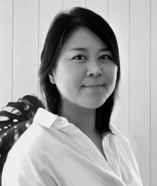 Black and white headshot of Rebekah You